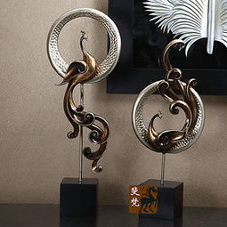 魔幻金线铁丝手工艺品 彩色孔雀爱心孔雀的璀璨魅力